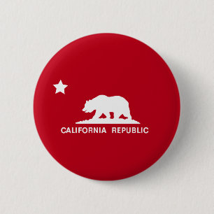 Republik Kalifornien Button