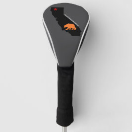 Republik Kalifornien Golf Headcover