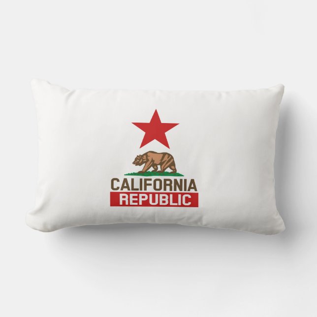 Republik Kalifornien Lendenkissen (Vorderseite)