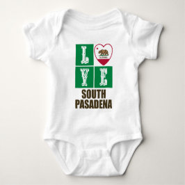 Republik Kalifornien - Liebe der Staatsflagge Süd- Baby Strampler