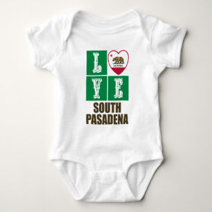 Republik Kalifornien - Liebe der Staatsflagge Süd- Baby Strampler