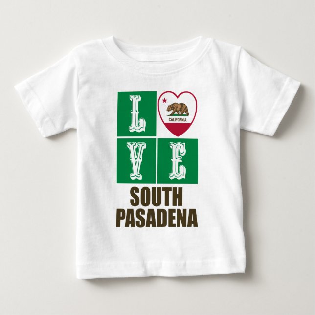 Republik Kalifornien - Liebe der Staatsflagge Süd- Baby T-shirt (Vorderseite)