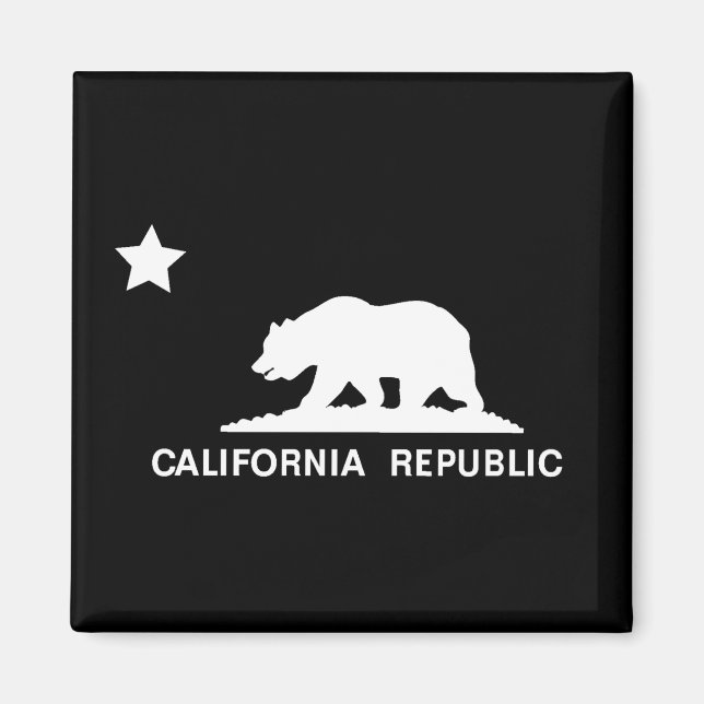Republik Kalifornien Magnet (Vorne)