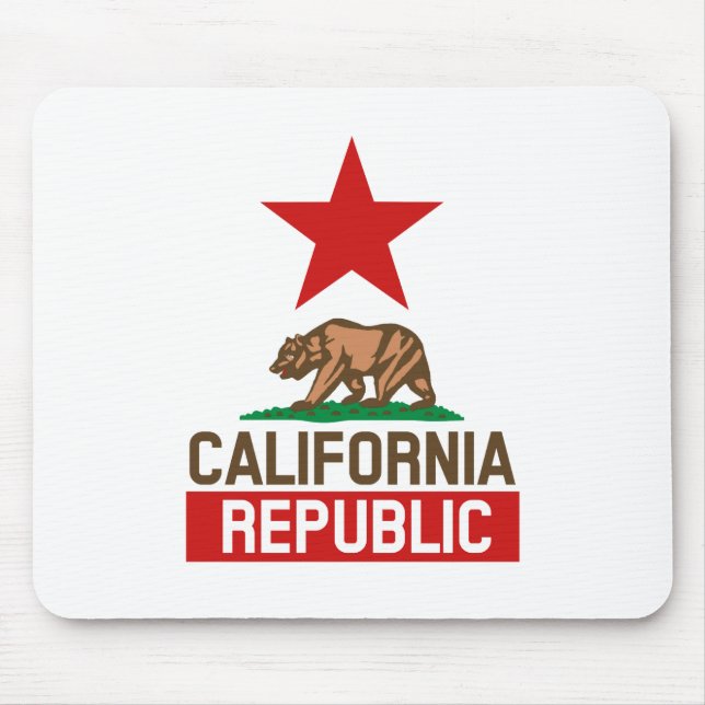Republik Kalifornien Mousepad (Vorne)