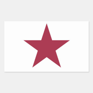 Republik Kalifornien Rechteckiger Aufkleber