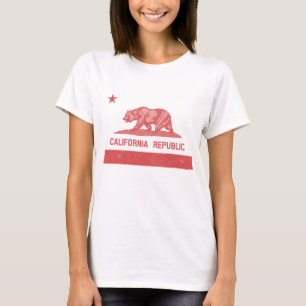 Republik Kalifornien (Rot) T-Shirt