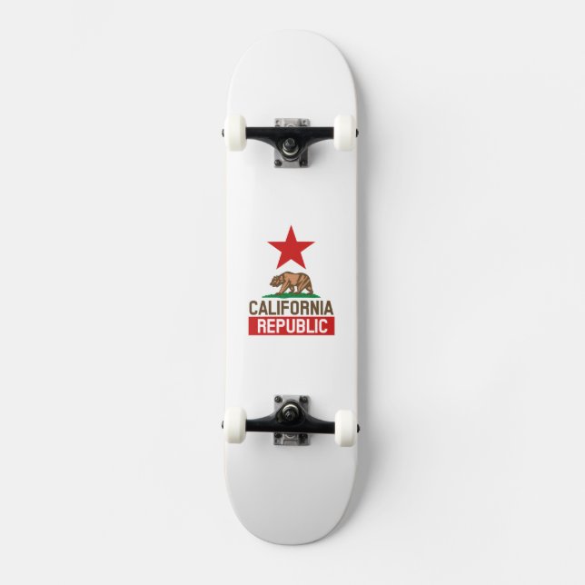 Republik Kalifornien Skateboard (Vorderseite)