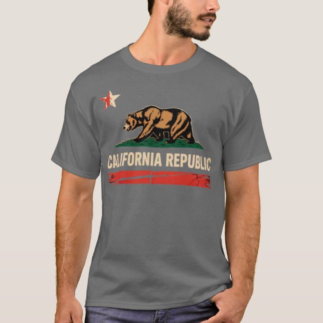 Republik Kalifornien T-Shirt (Vorderseite)