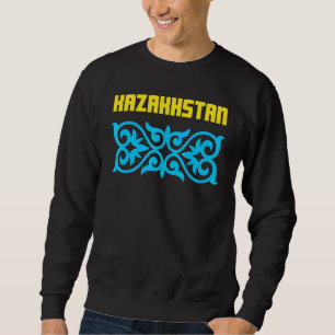 Republik Kasachstan - Qazaqstan - Kasachische Flag Sweatshirt
