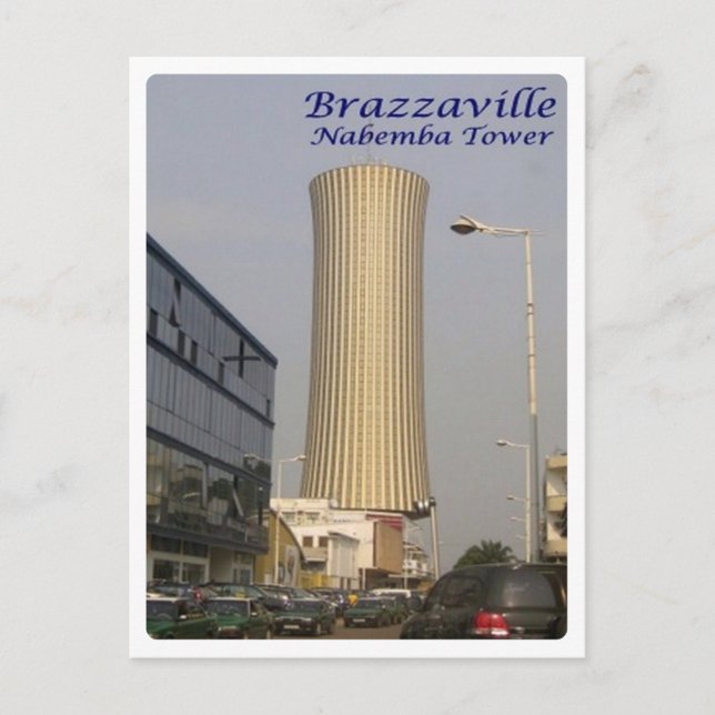 Republik Kongo - Brazzaville Postkarte (Vorderseite)
