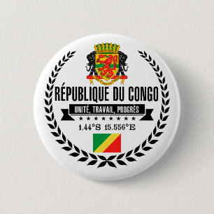 Republik Kongo Button
