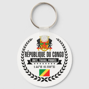 Republik Kongo Schlüsselanhänger