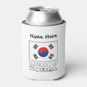 Republik Korea S Südkoreanische Flagge Personalisi Dosenkühler