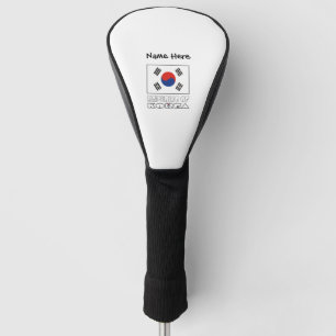 Republik Korea S Südkoreanische Flagge Personalisi Golf Headcover