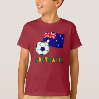 Republik Korea (Südkorea) - Fußballball und Flagge T-Shirt