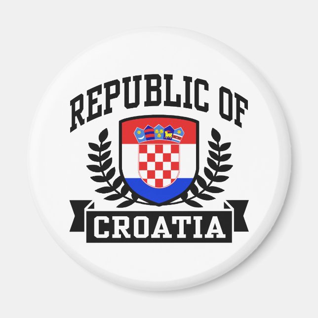 Republik Kroatien Magnet (Vorne)