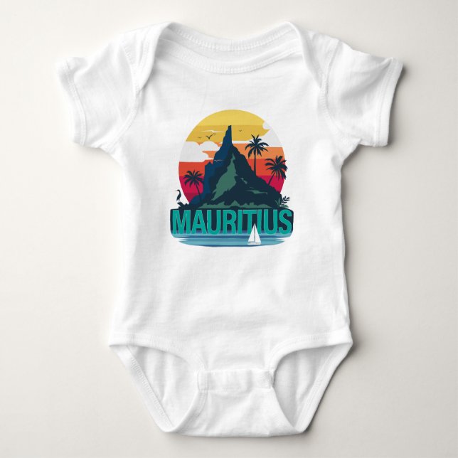 Republik Mauritius Baby Strampler (Vorderseite)
