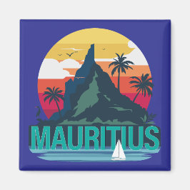 Republik Mauritius Magnet