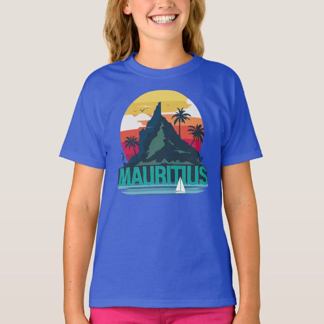 Republik Mauritius T-Shirt (Vorderseite)