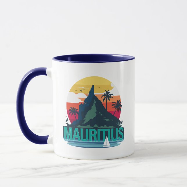 Republik Mauritius Tasse (Links)
