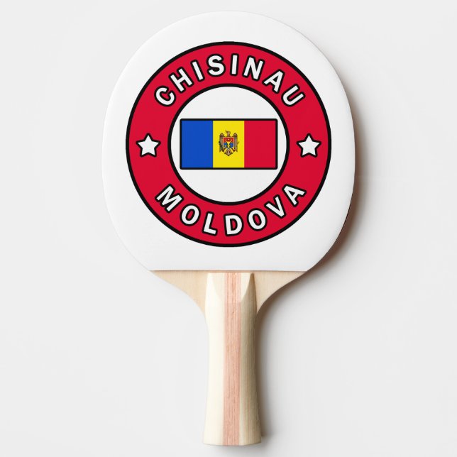 Republik Moldau Tischtennis Schläger (Vorderseite)