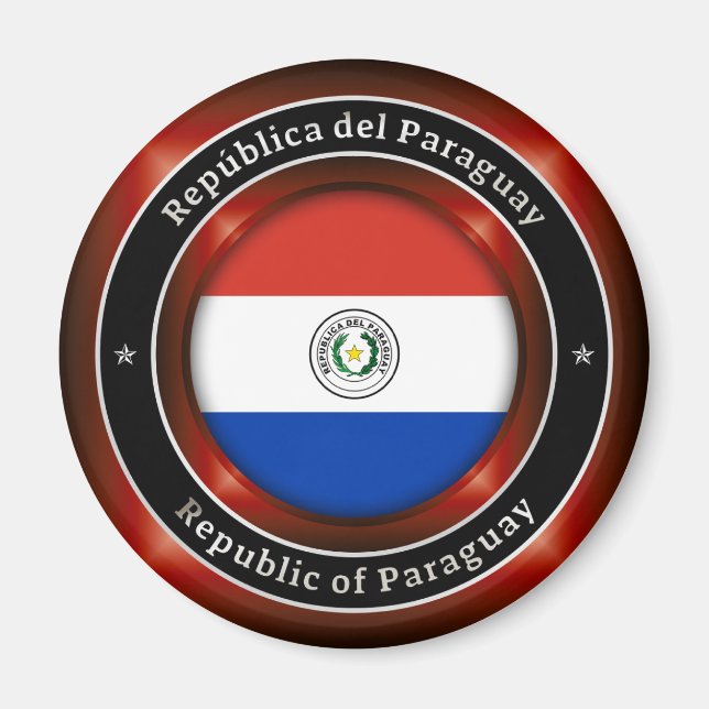Republik Paraguay Magnet (Vorne)