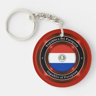 Republik Paraguay Schlüsselanhänger