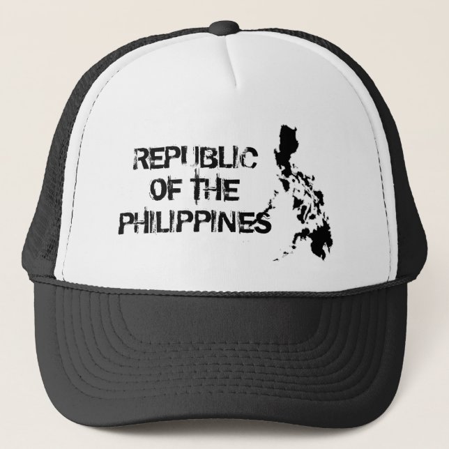 Republik Philippinen Truckerkappe (Vorderseite)