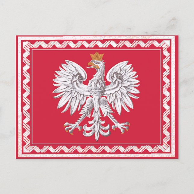 Republik Polen Postkarte (Vorderseite)
