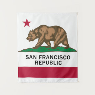 Republik San Francisco Wandteppich