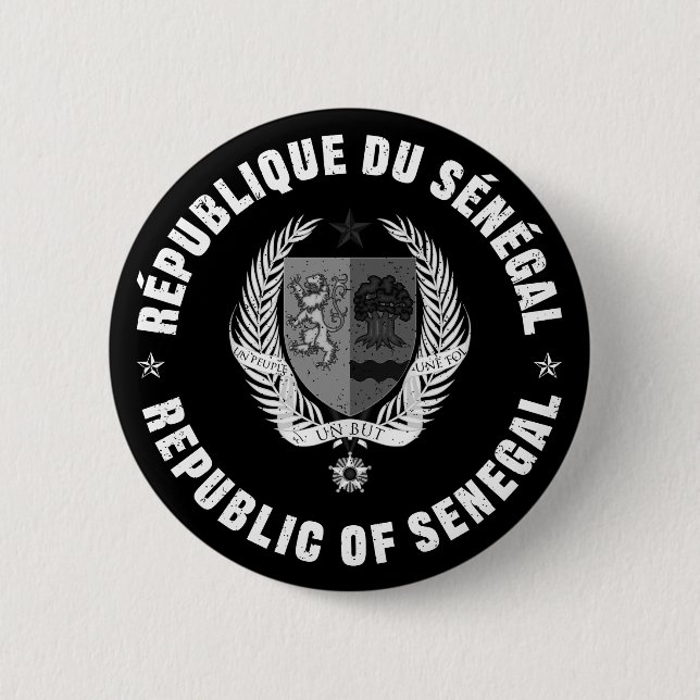 Republik Senegal Button (Vorderseite)