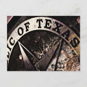 Republik Texas Postkarte