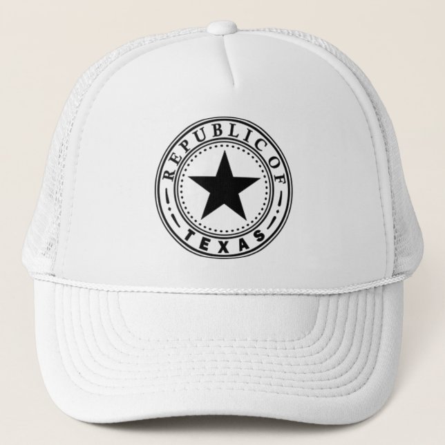 Republik Texas Truckerkappe (Vorderseite)