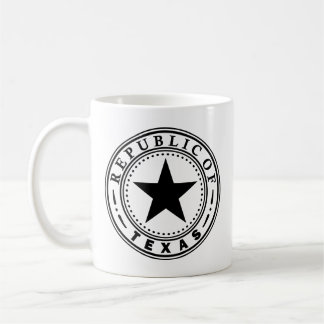Republik von Texas Kaffeetasse