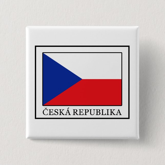 Republika Ceska Button (Vorderseite)