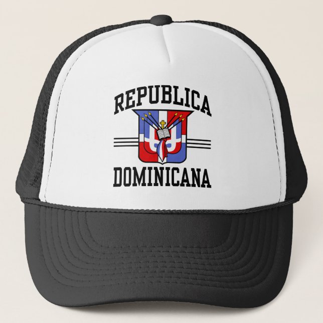 Republika Dominicana Truckerkappe (Vorderseite)