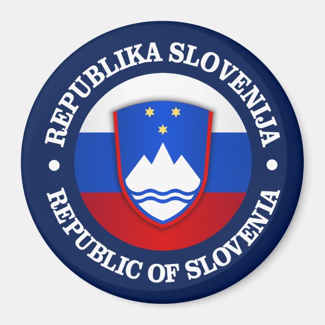 Republika Slovenija Magnet (Vorne)