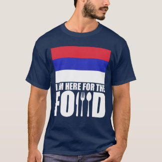 Republika Srpska Souvenir Essen Reise Freunde T-Shirt