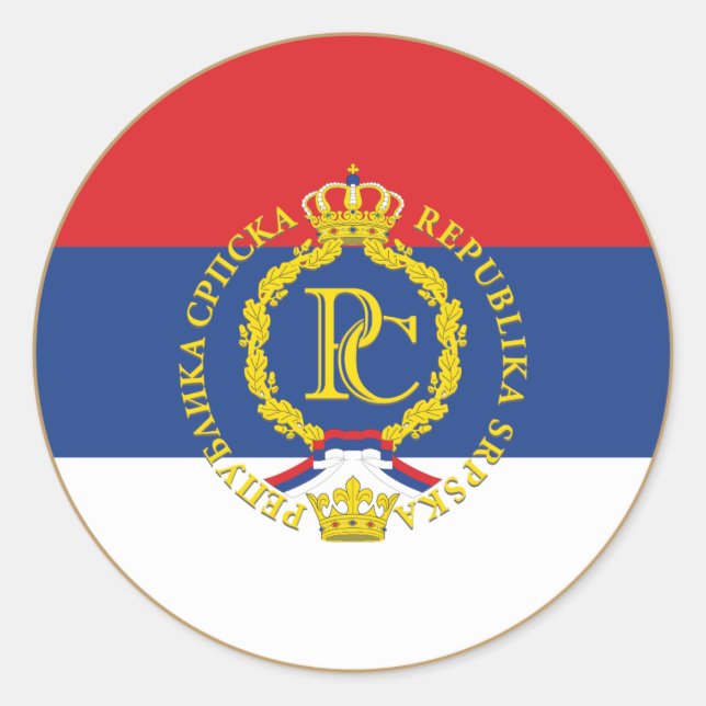 Republika Srpska Sticker (Vorderseite)