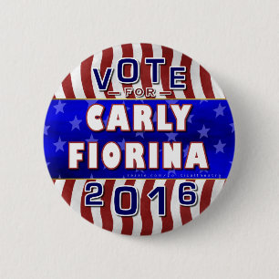 Republikaner 2016 Carly Fiorina-Präsidenten-Wahl Button