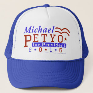 Republikaner 2016 Michael-Petyo Präsidenten-Wahl Truckerkappe