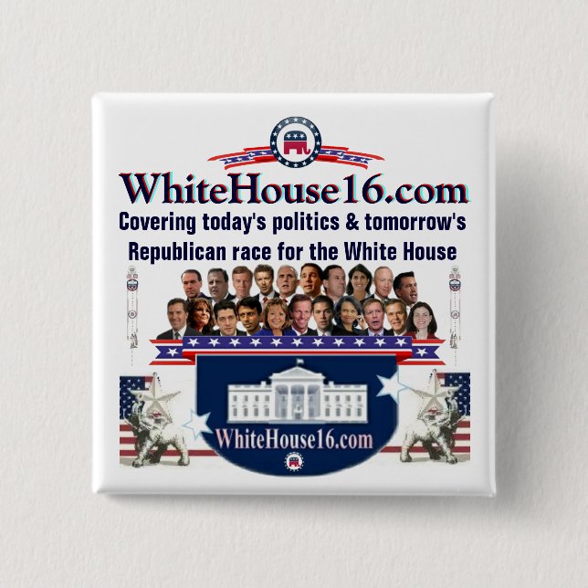 Republikaner-BewerberButton des Haus-2016 Button (Vorderseite)