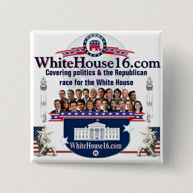 Republikaner-BewerberButton des Haus-2016 Button (Vorderseite)