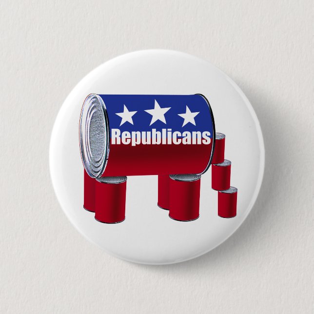 Republikaner Button (Vorderseite)