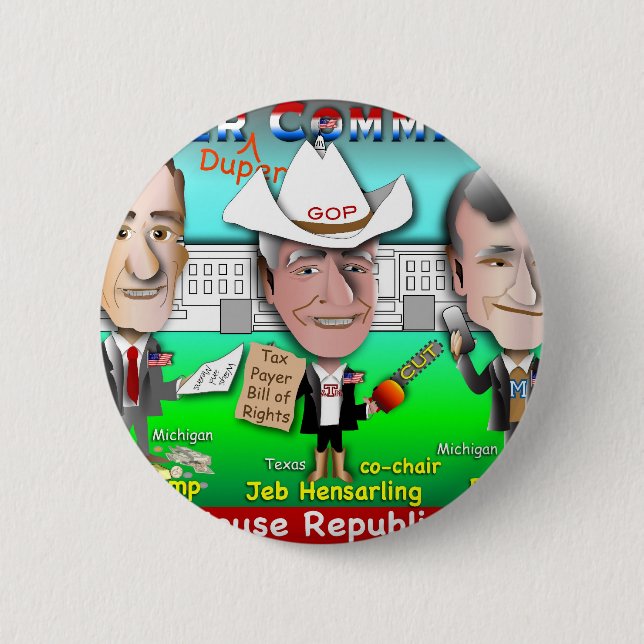 Republikaner Button (Vorderseite)