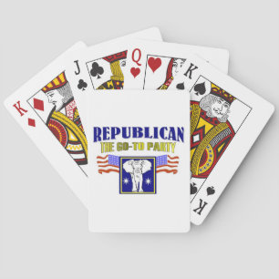 Republikaner, das Go-to-Party Spielkarten