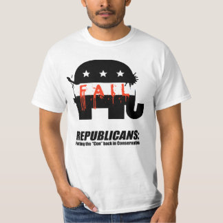 Republikaner - den Betrug in Konservativen zurück T-Shirt