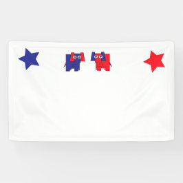 Republikaner Elefant Banner