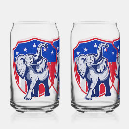 Republikaner Elephant Dosenglas