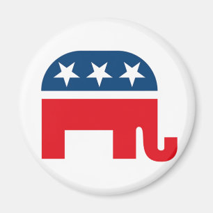 Republikaner Elephant Magnet